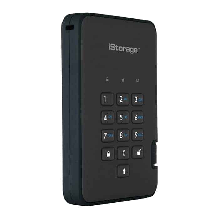 (image for) iStorage 5TB diskAshur2 USB 3.1 Encrypted External HDD/Hard Drive